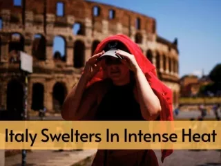 Italy swelters in intense heat