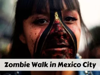 Zombie Walk in Mexico City