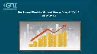 Duckweed Protein Market Status and Trend Report 2023 - 2032