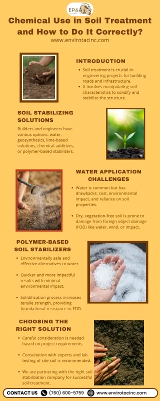Chemical Usage In Soil Treatment and How To Do It Right