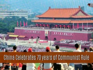China celebrates 70 years of Communist rule