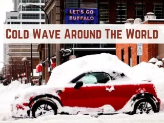 Cold wave around the world