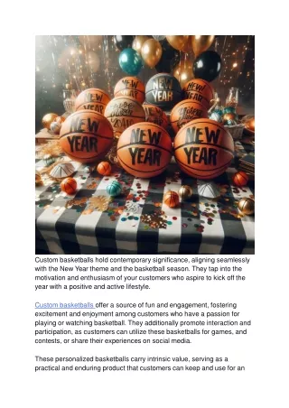 Slam Dunk Your New Year’s Goals_ Custom Basketball Marketing Campaigns for Brands
