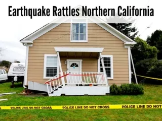 Earthquake rattles northern California