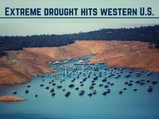 Extreme drought hits western U.S.