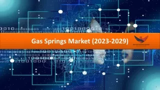 Gas Springs Market Size, Trends and Forecast Analysis 2029