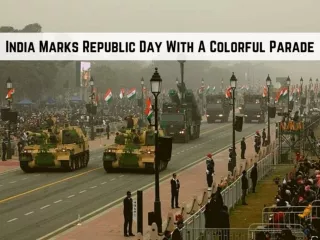 India marks Republic Day with a colorful parade