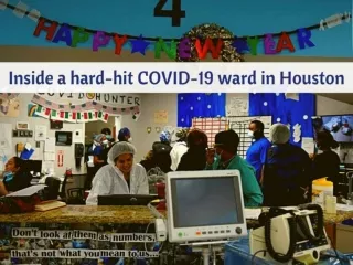 Inside a hard-hit COVID-19 ward in Houston