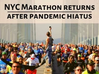 NYC Marathon returns after pandemic hiatus