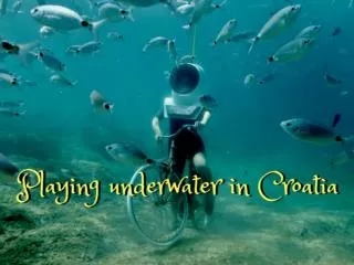 Underwater Park in Croatia