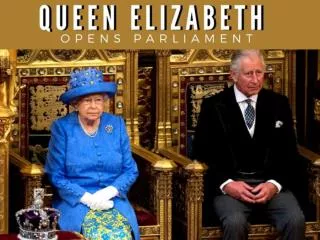 Queen Elizabeth opens parliament