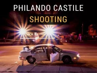The scene of the Philando Castile shooting