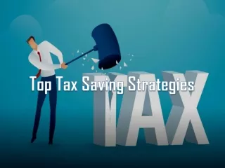 Top Tax Saving Strategies
