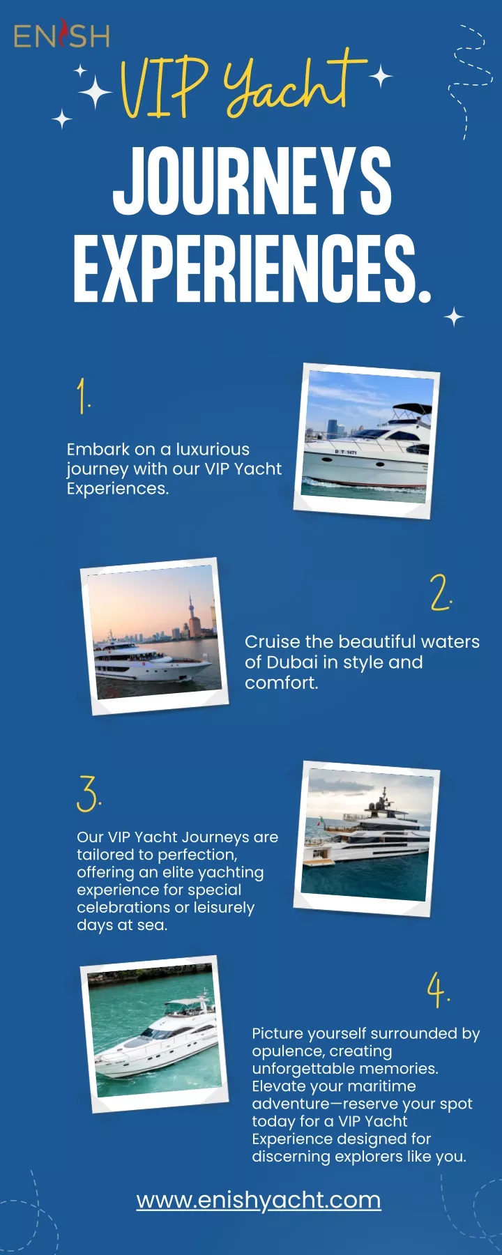 vip yacht journeys experiences